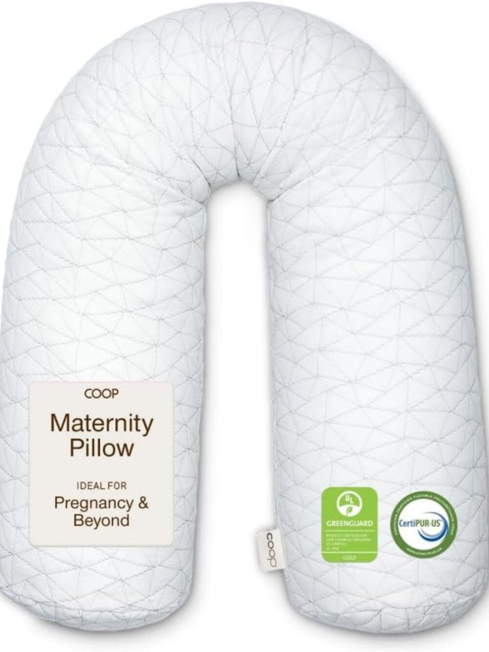 Adjustable Maternity Pillow with Memory Foam, Washable Cover, Full Body Support